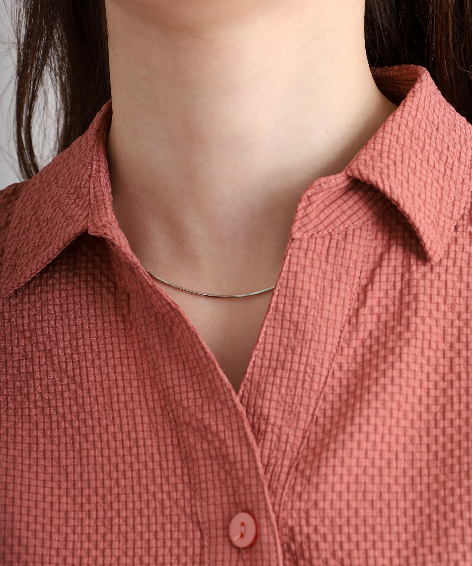 袖リボンシャツチュニック - 画像 (3)