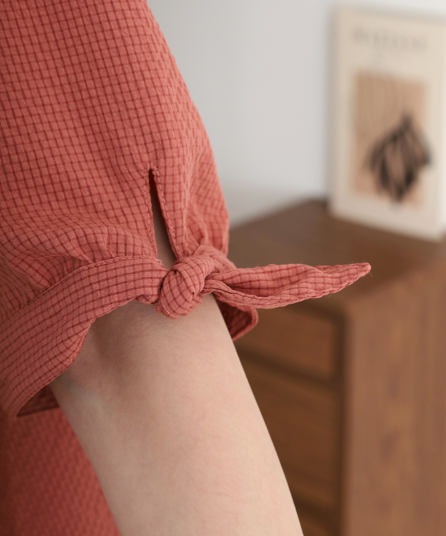 袖リボンシャツチュニック - 画像 (8)