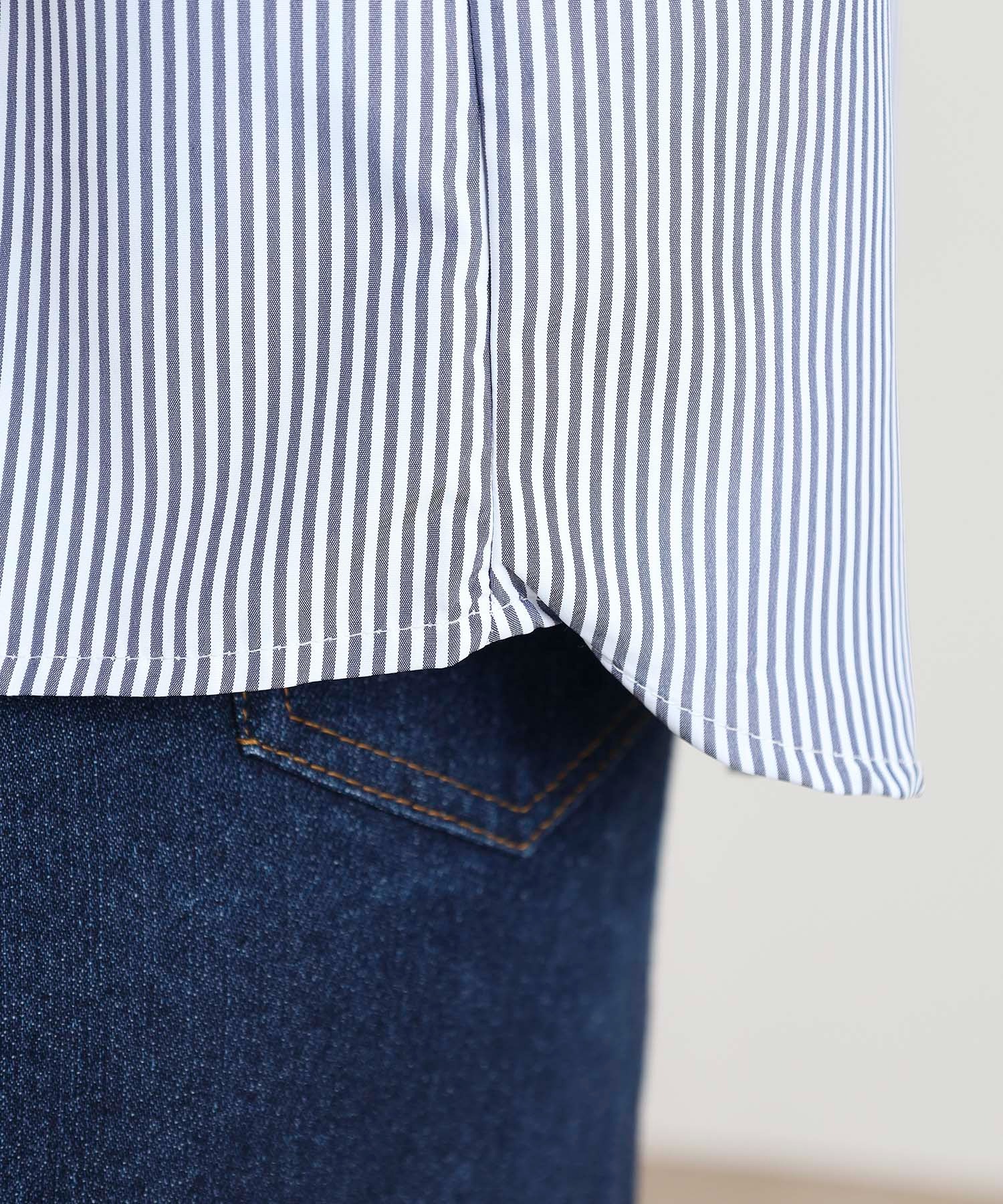 袖猫刺繍ブラウス - 画像 (6)