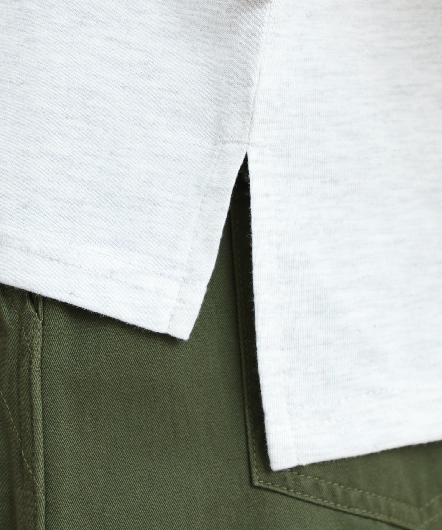 ステッチ刺繍 長袖Tシャツ - 画像 (7)