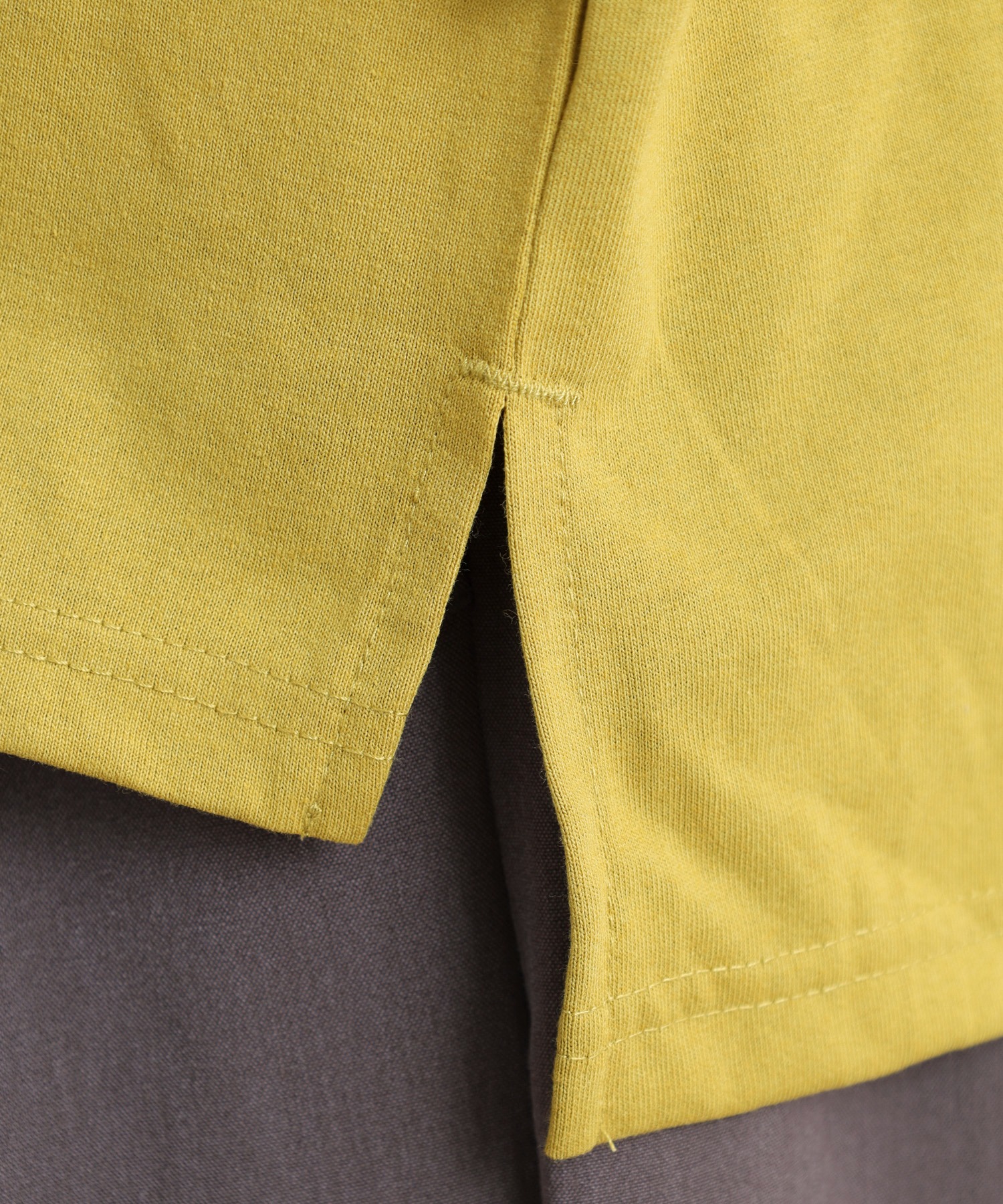 プリント+刺繍 長袖Tシャツ - 画像 (9)