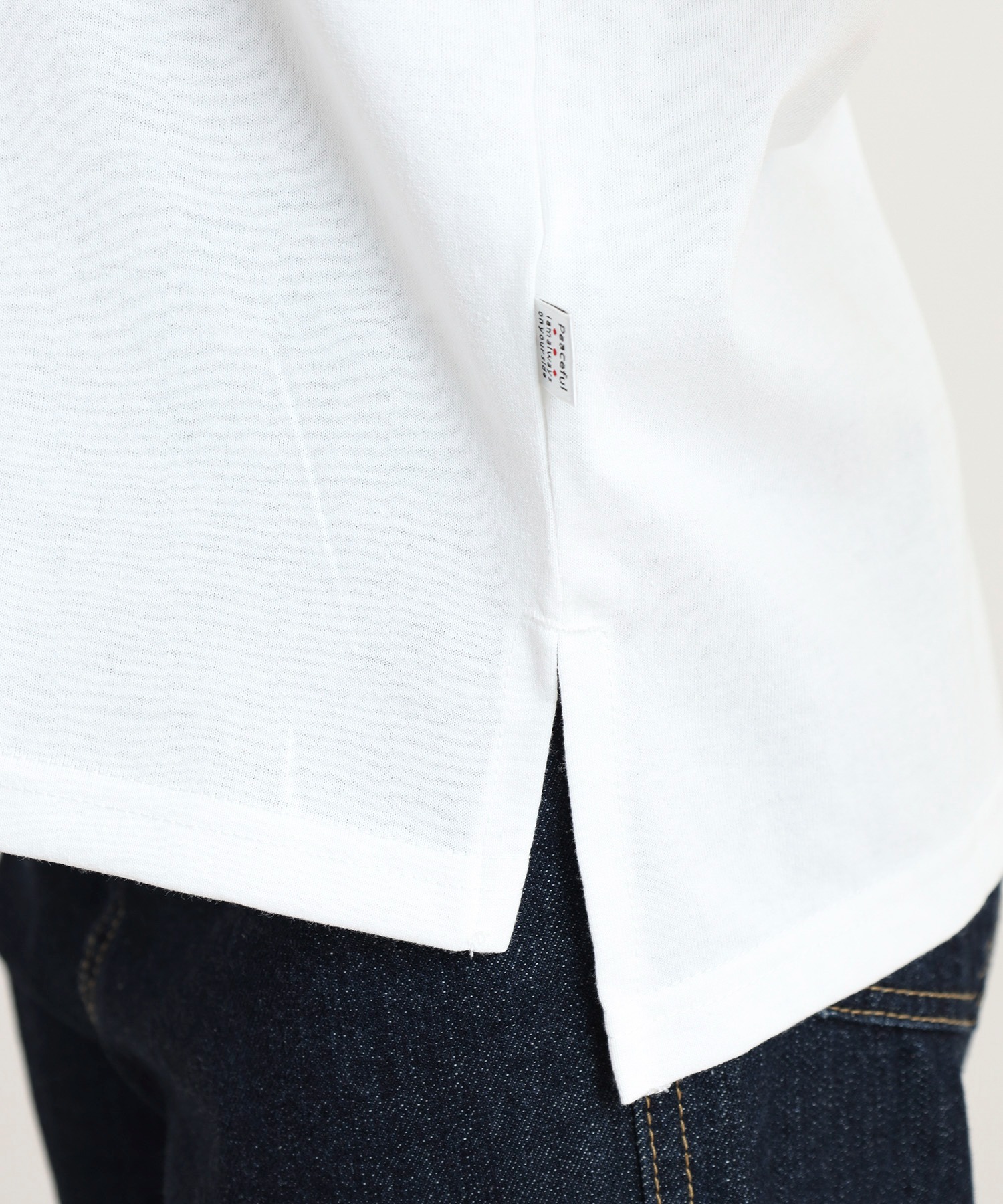 プリント+刺繍 長袖Tシャツ - 画像 (7)