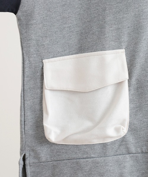 覗きネコ 刺繍ポケット付きプルパーカー - 画像 (9)