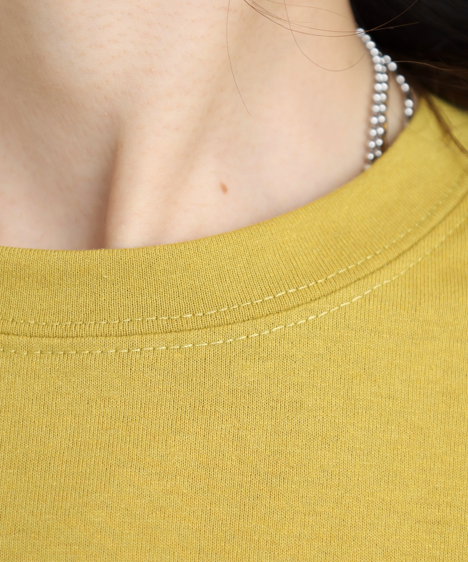 プリント+刺繍 長袖Tシャツ - 画像 (8)