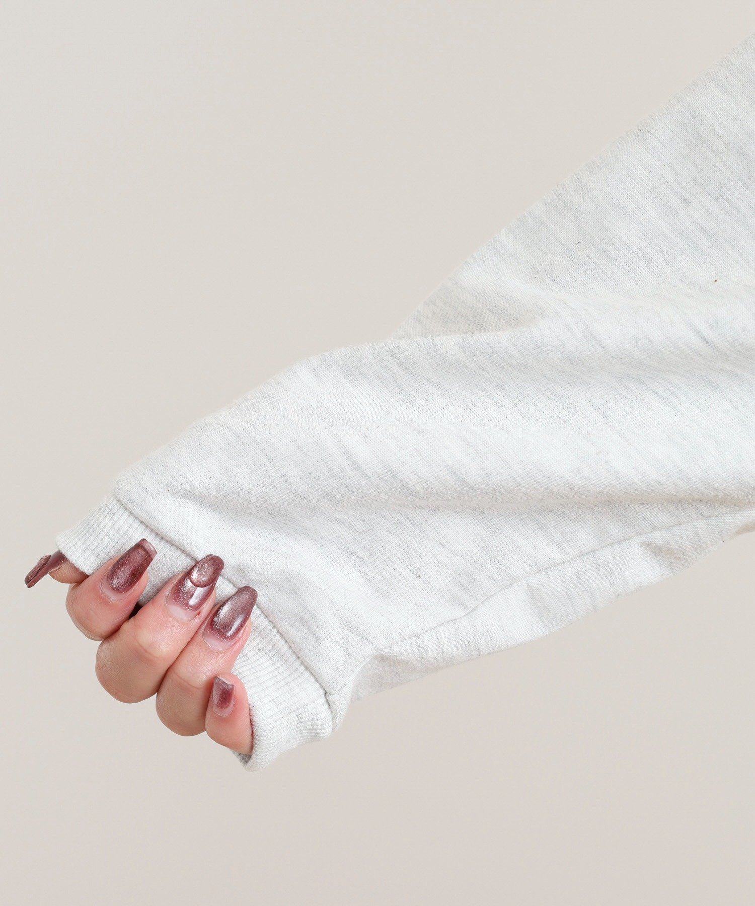 ひょっこりネコ 前立て刺繍カーディガン - 画像 (13)