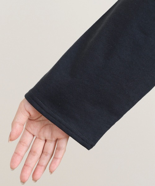 覗きネコ 刺繍ポケット付きプルパーカー - 画像 (14)