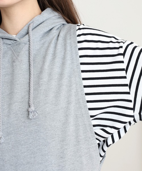 フード付きベスト たき火ネコ刺繍 - 画像 (12)