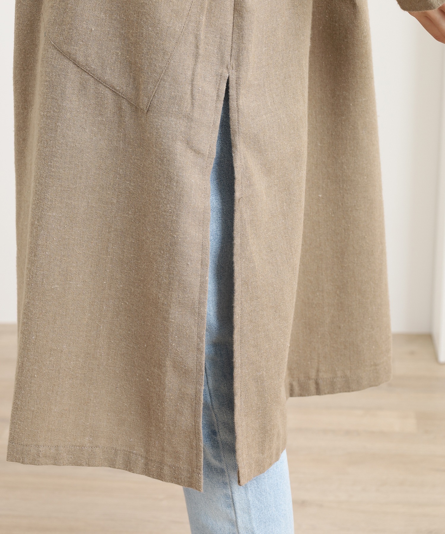 刺繍入多釦ワンピース - 画像 (11)