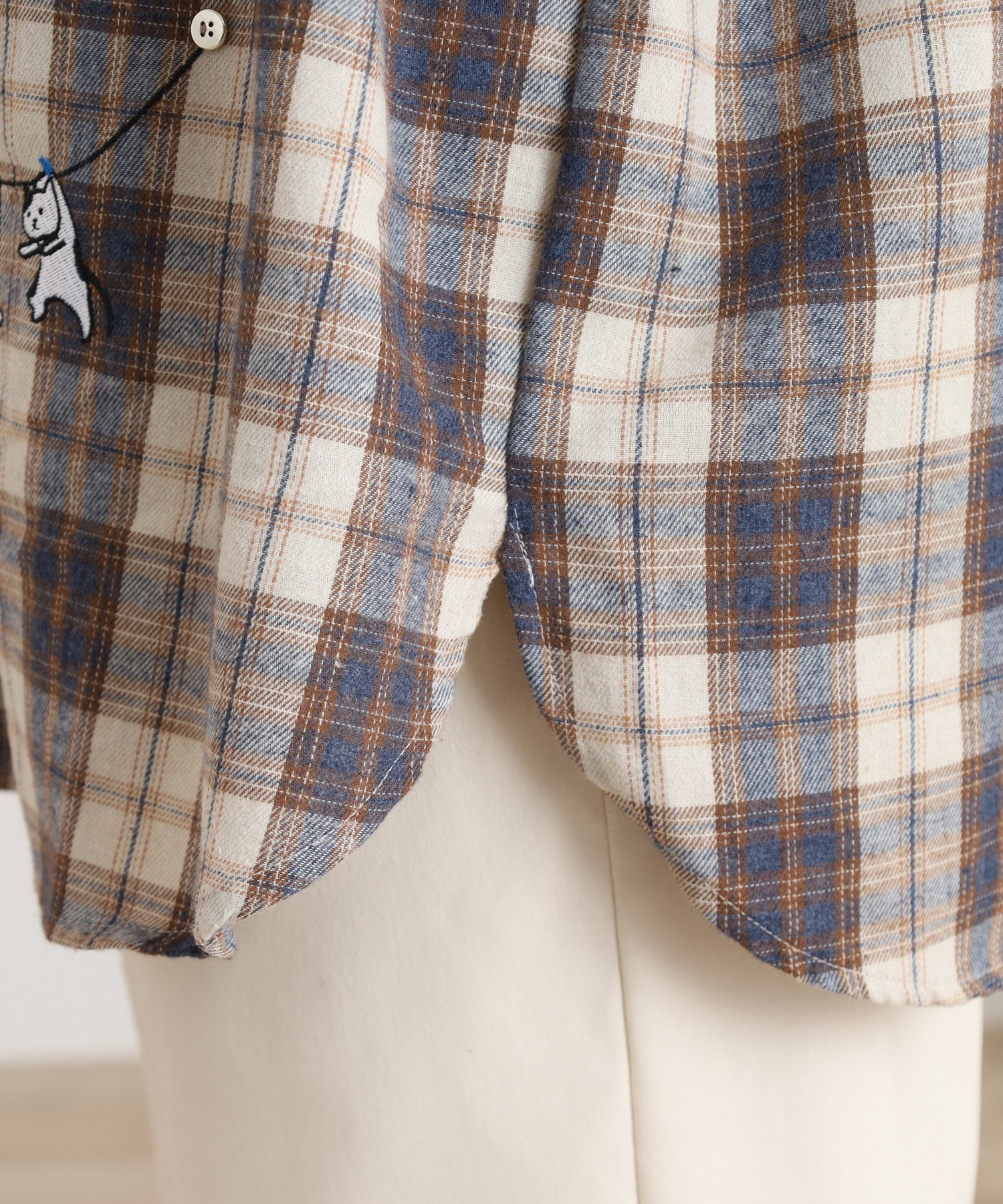 アニマル刺繍ビッグシャツ - 画像 (11)