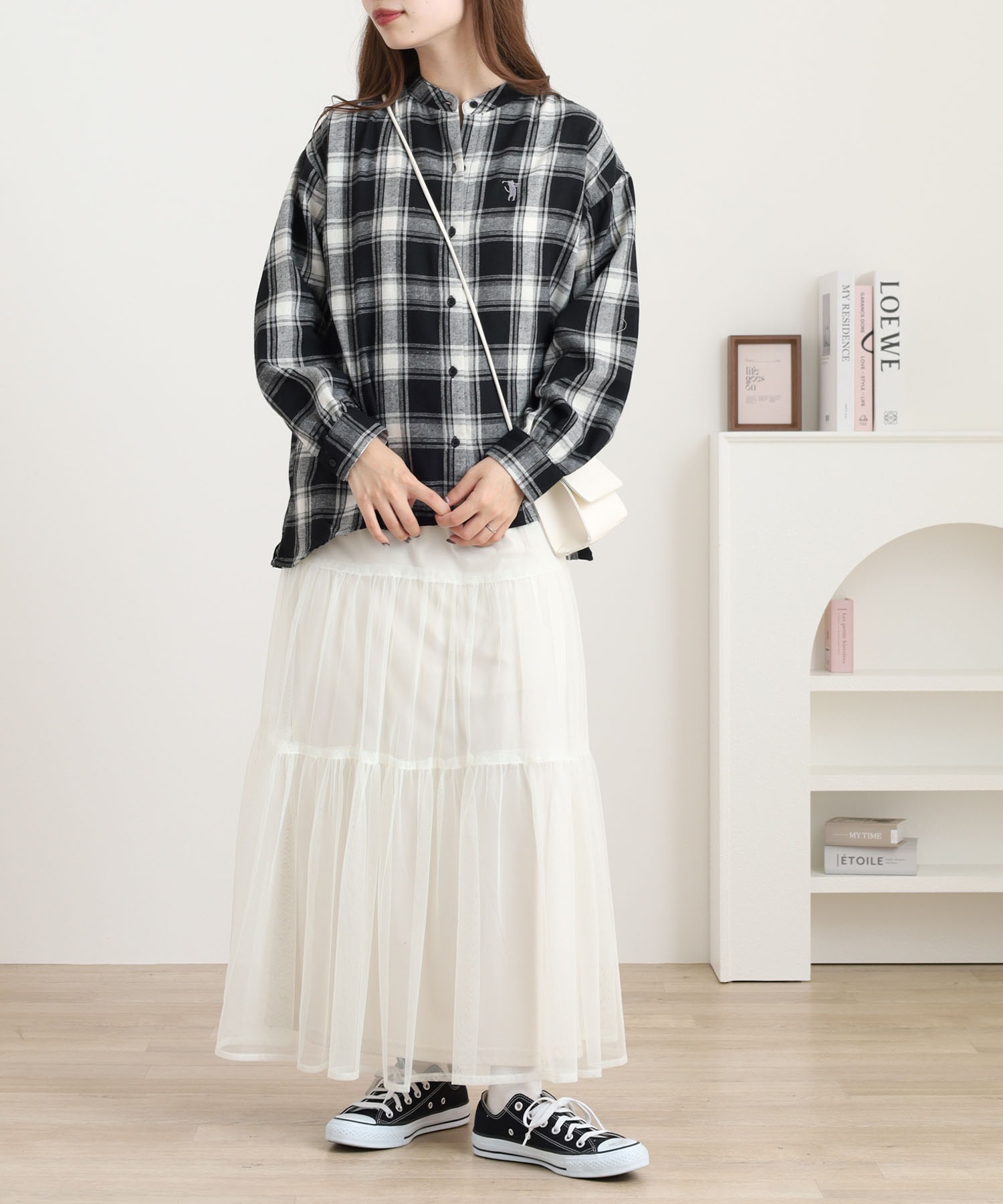 ゴルフネコ刺繍ブラウス - 画像 (3)