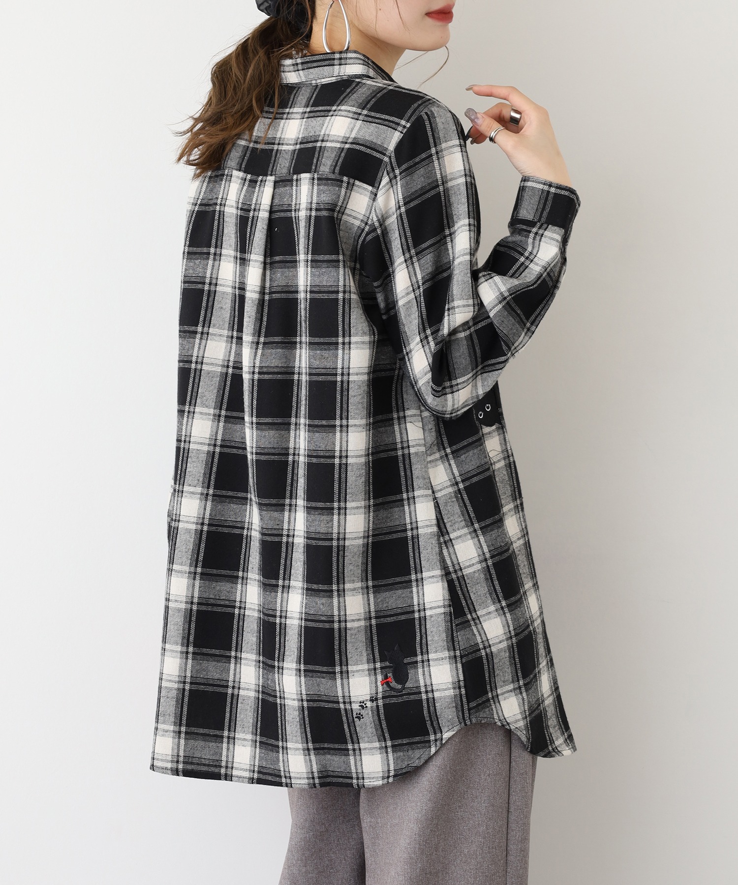 ねこだらけシャツチュニック - 画像 (14)