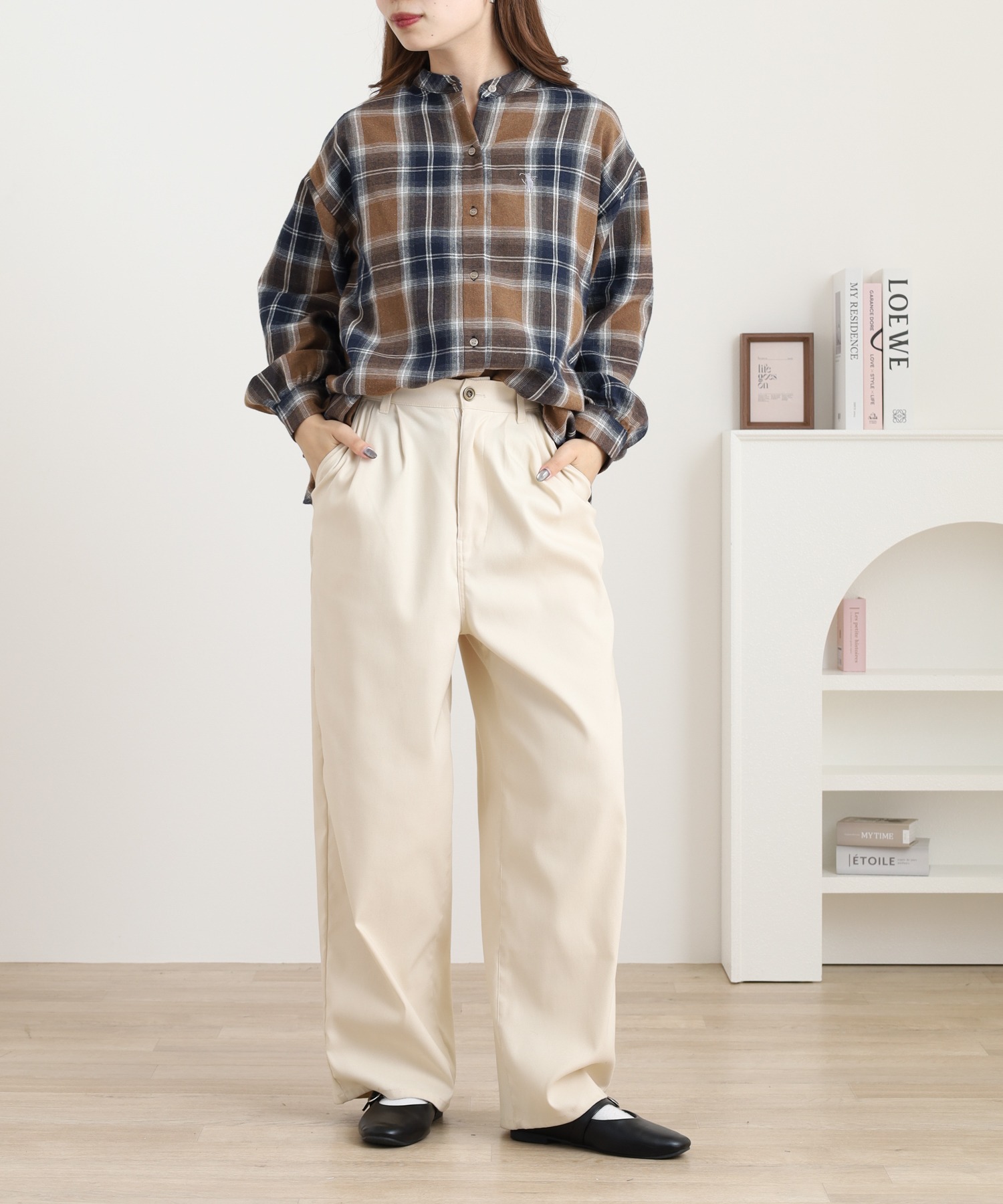 ゴルフネコ刺繍ブラウス - 画像 (7)