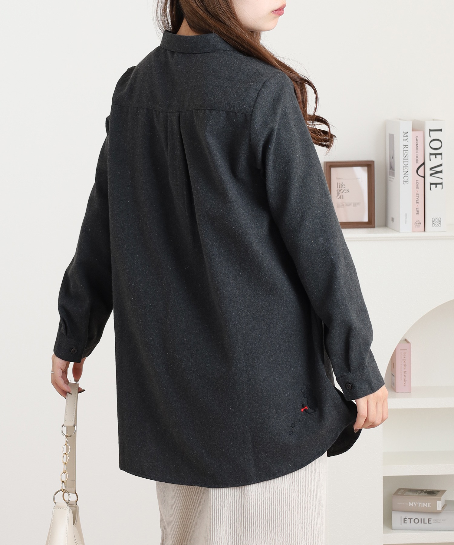 ねこだらけシャツチュニック - 画像 (10)