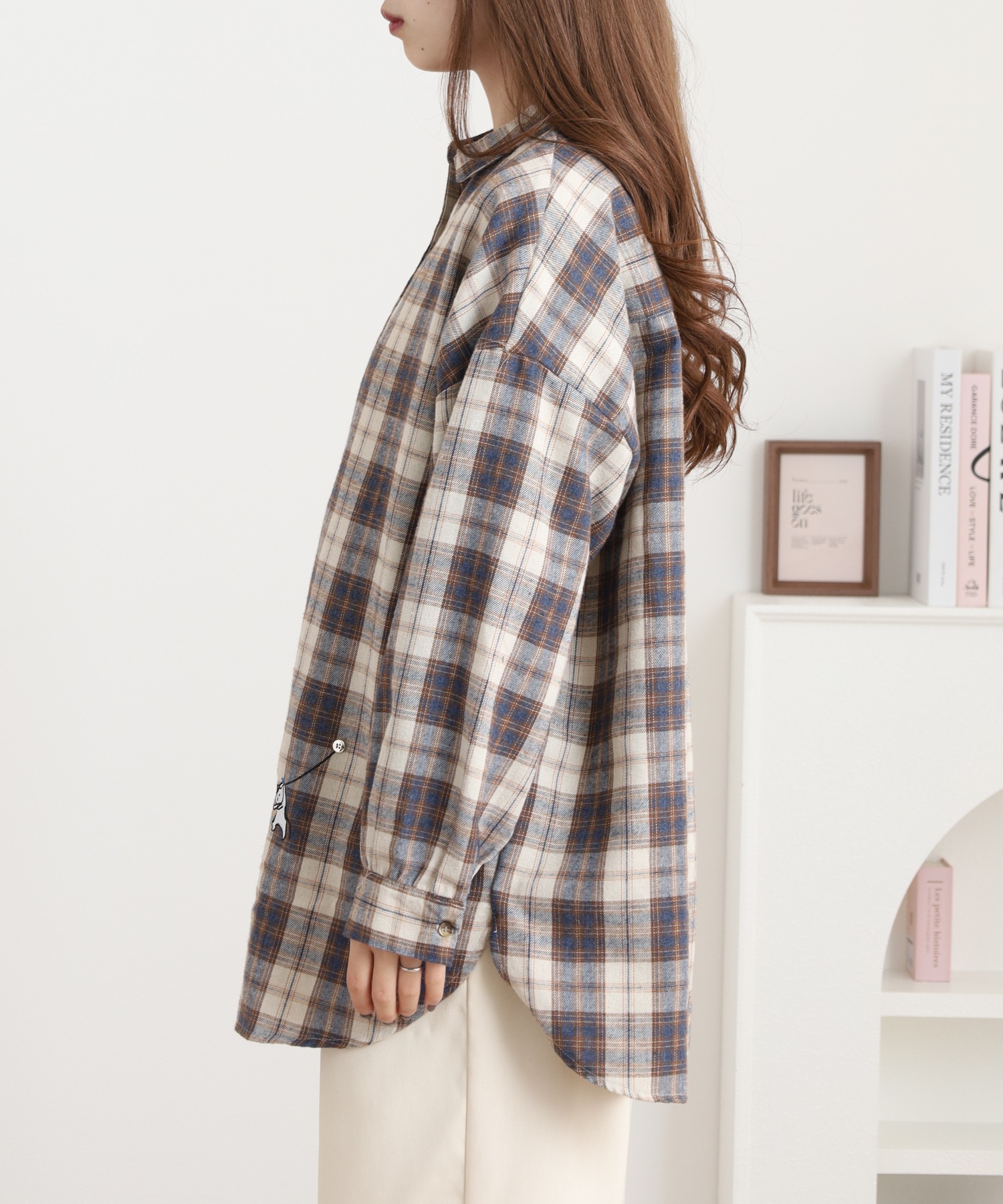 アニマル刺繍ビッグシャツ - 画像 (8)