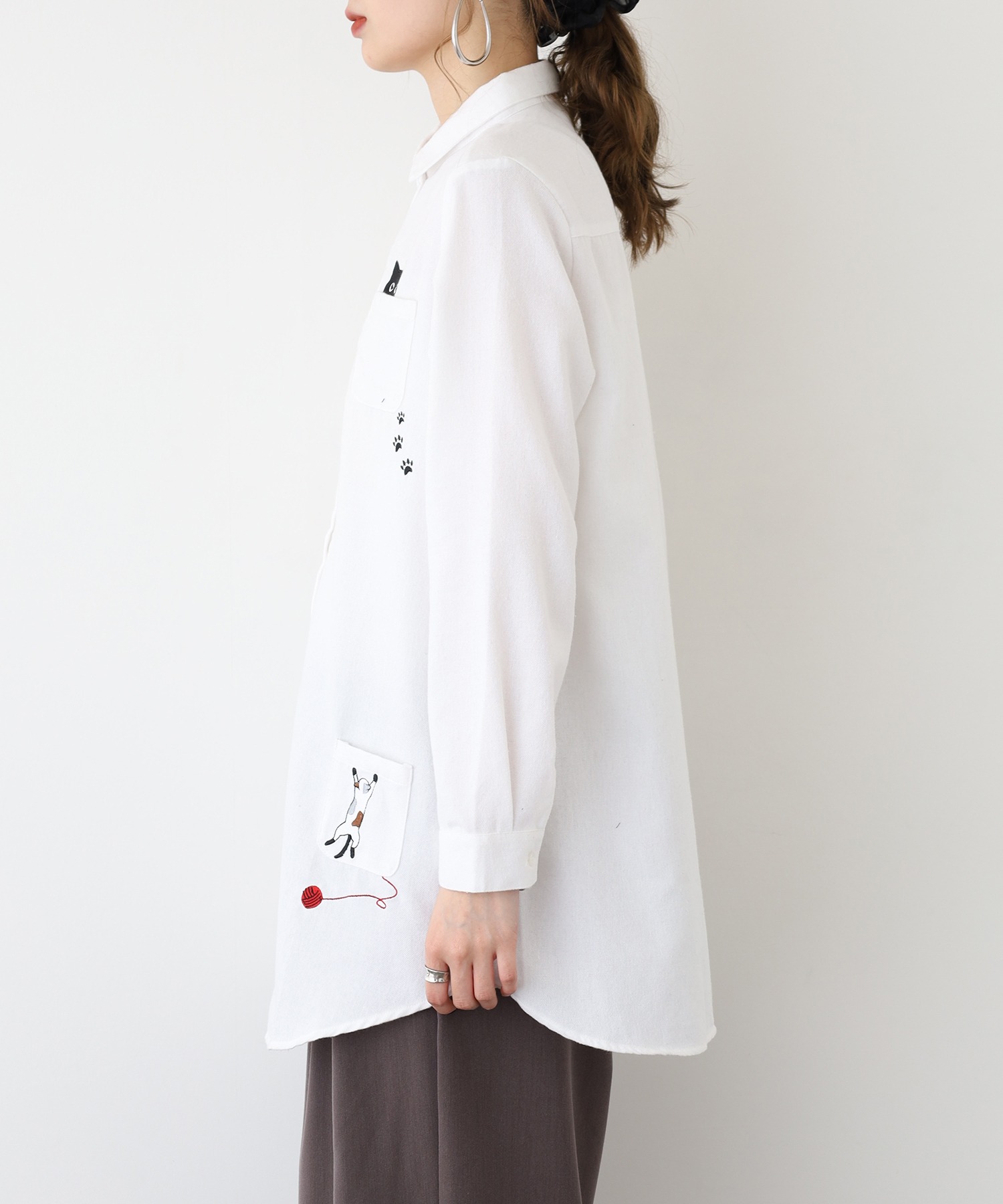 ねこだらけシャツチュニック - 画像 (21)