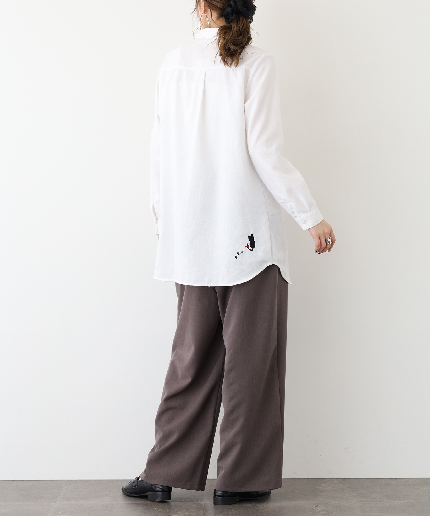ねこだらけシャツチュニック - 画像 (4)