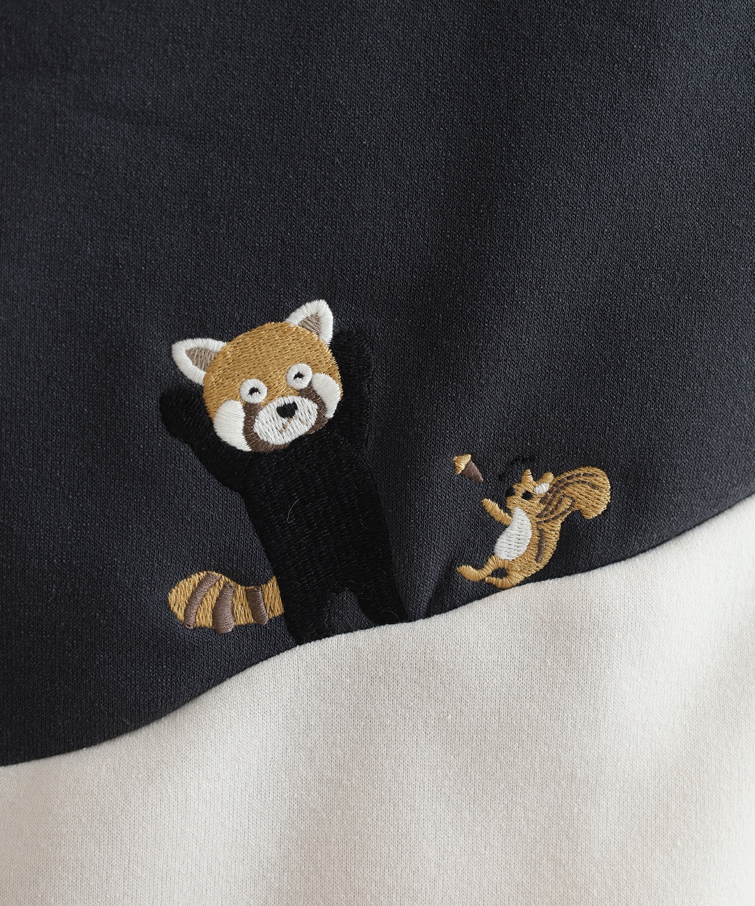 配色切替長袖プルオーバー - 画像 (15)