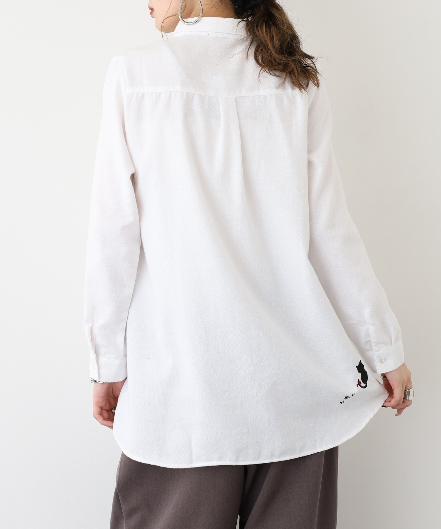 ねこだらけシャツチュニック - 画像 (6)
