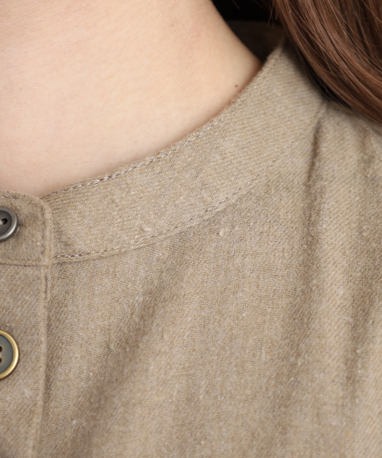 刺繍入多釦ワンピース - 画像 (10)