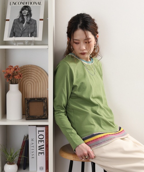 JQ切替長袖プルオーバー - 画像 (4)