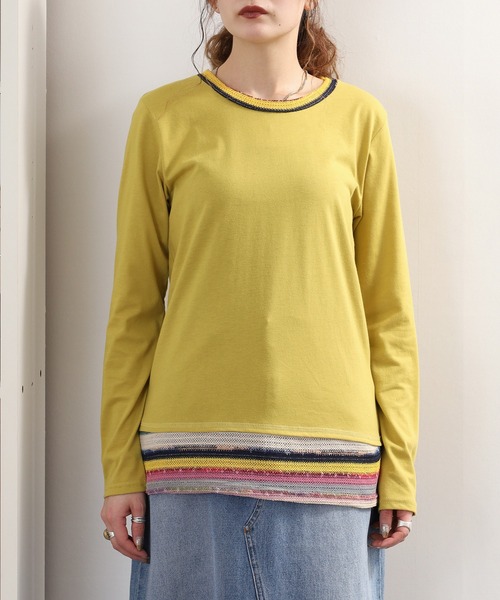 JQ切替長袖プルオーバー