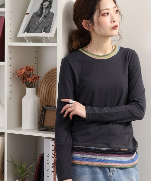 JQ切替長袖プルオーバー - 画像 (5)