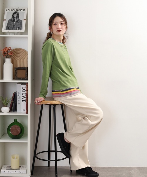 JQ切替長袖プルオーバー - 画像 (7)