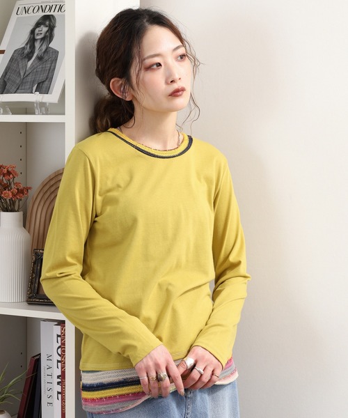 JQ切替長袖プルオーバー - 画像 (2)