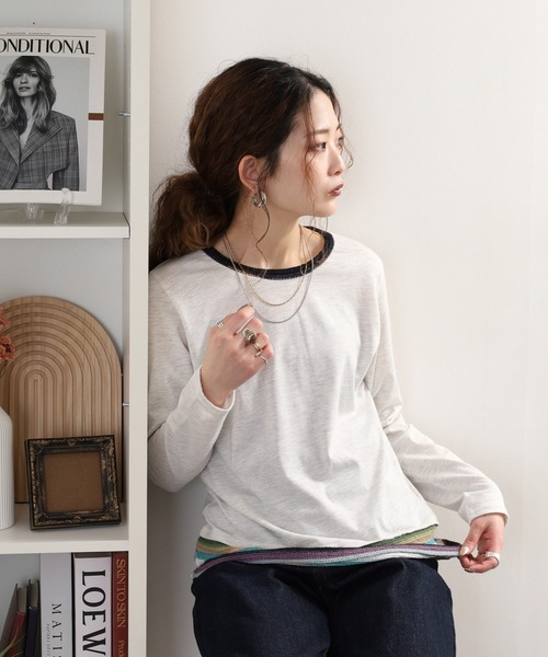 JQ切替長袖プルオーバー - 画像 (3)